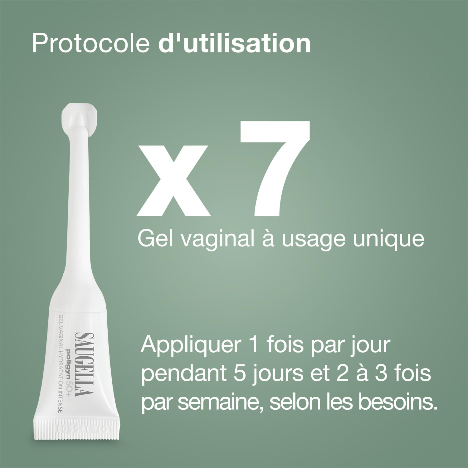 saugella-poligyn-50-gel-vaginal-hydratation-intense-acide-hyaluronique-7-x-4-ml image 4