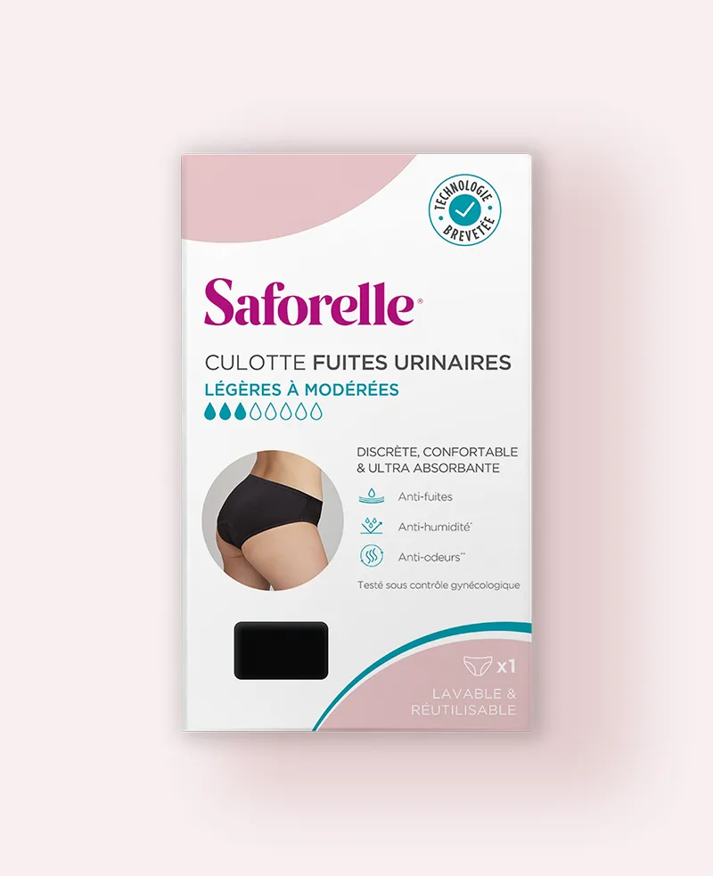 saforelle-culotte-fuites-urinaires-protechdry-lavable-60-ml image 1