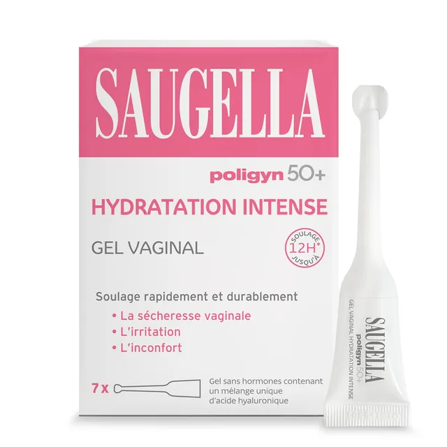 saugella-poligyn-50-gel-vaginal-hydratation-intense-acide-hyaluronique-7-x-4-ml image 1