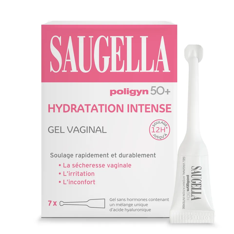 saugella-poligyn-50-gel-vaginal-hydratation-intense-acide-hyaluronique-7-x-4-ml image 1