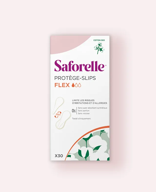 saforelle-flex-prot-ge-slips-coton-bio-hypoallerg-nique image 1
