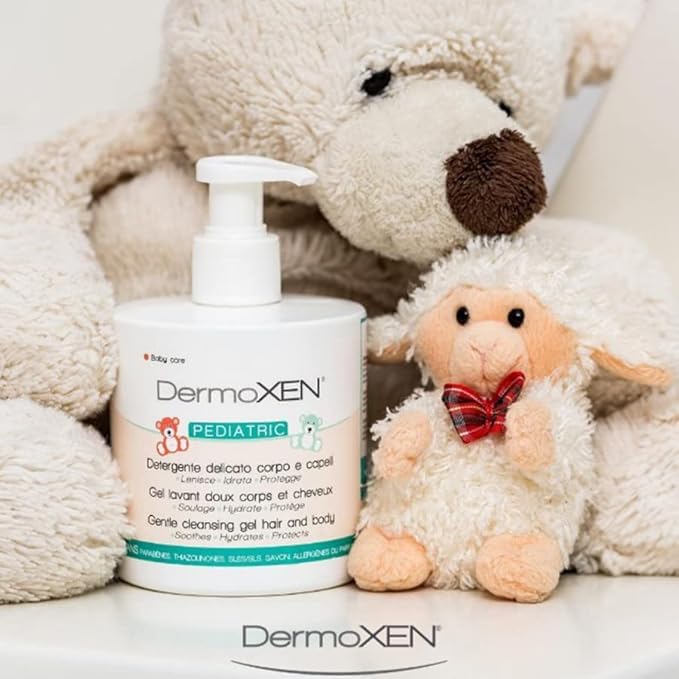 dermoxen-pediatric-bain-moussant-b-b-corps-et-cheveux-peau-sensible-300-ml image 3