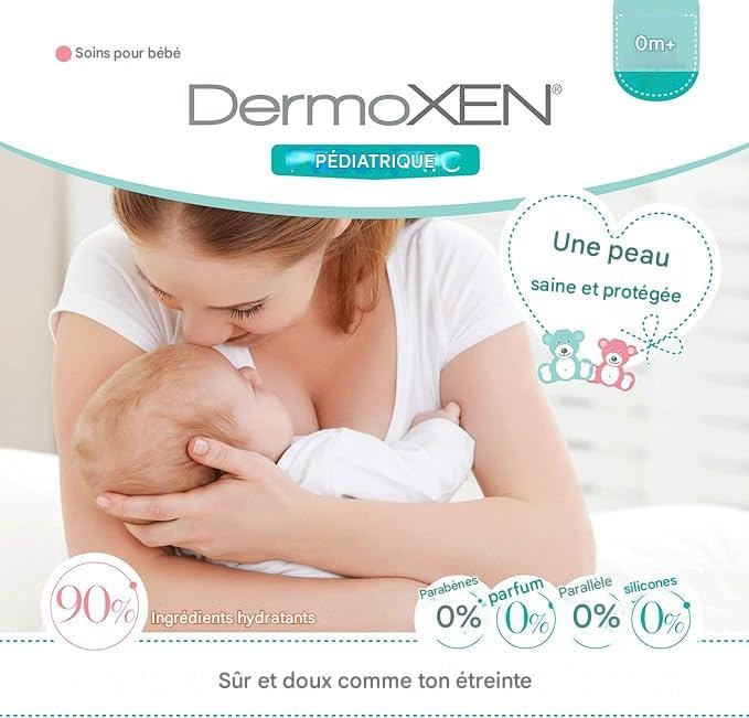 dermoxen-pediatric-bain-moussant-b-b-corps-et-cheveux-peau-sensible-300-ml image 2