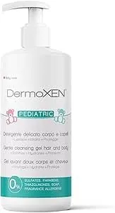dermoxen-pediatric-bain-moussant-b-b-corps-et-cheveux-peau-sensible-300-ml image 1