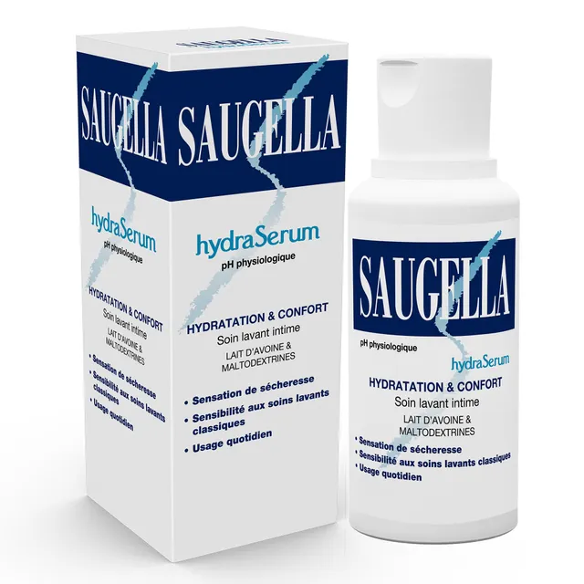 saugella-hydraserum-idraserum-soin-lavant-intime-hydratant-s-cheresse-200-ml image 1