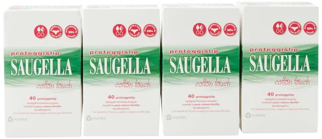 saugella-cotton-touch-lot-de-160-prot-ge-slips-anti-odeurs-coton-hypoallerg-niqu image 1