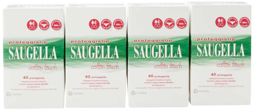saugella-cotton-touch-lot-de-160-prot-ge-slips-anti-odeurs-coton-hypoallerg-niqu image 1