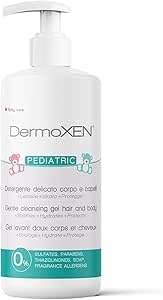 dermoxen-pediatric-bain-moussant-b-b-corps-et-cheveux-peau-sensible-300-ml image 1